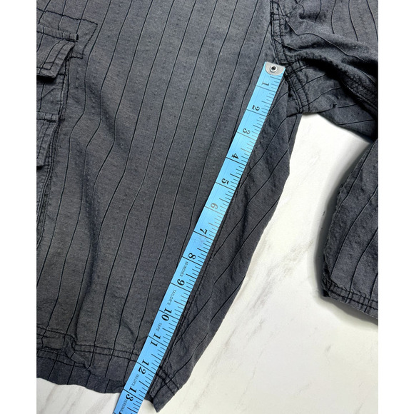 INC International Concepts Gray Cargo Shorts Men's Size 30/Small 100% Cotton - Picture 10 of 11